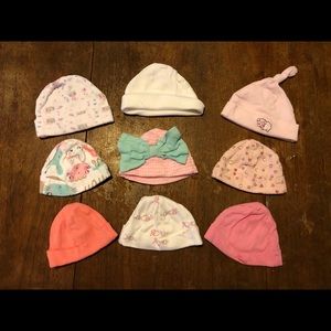 Newborn Hats (Set of 9)